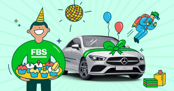 Ikuti FBS Ultimate Trading Birthday dan Menangkan Mercedes-Benz CLA-Class